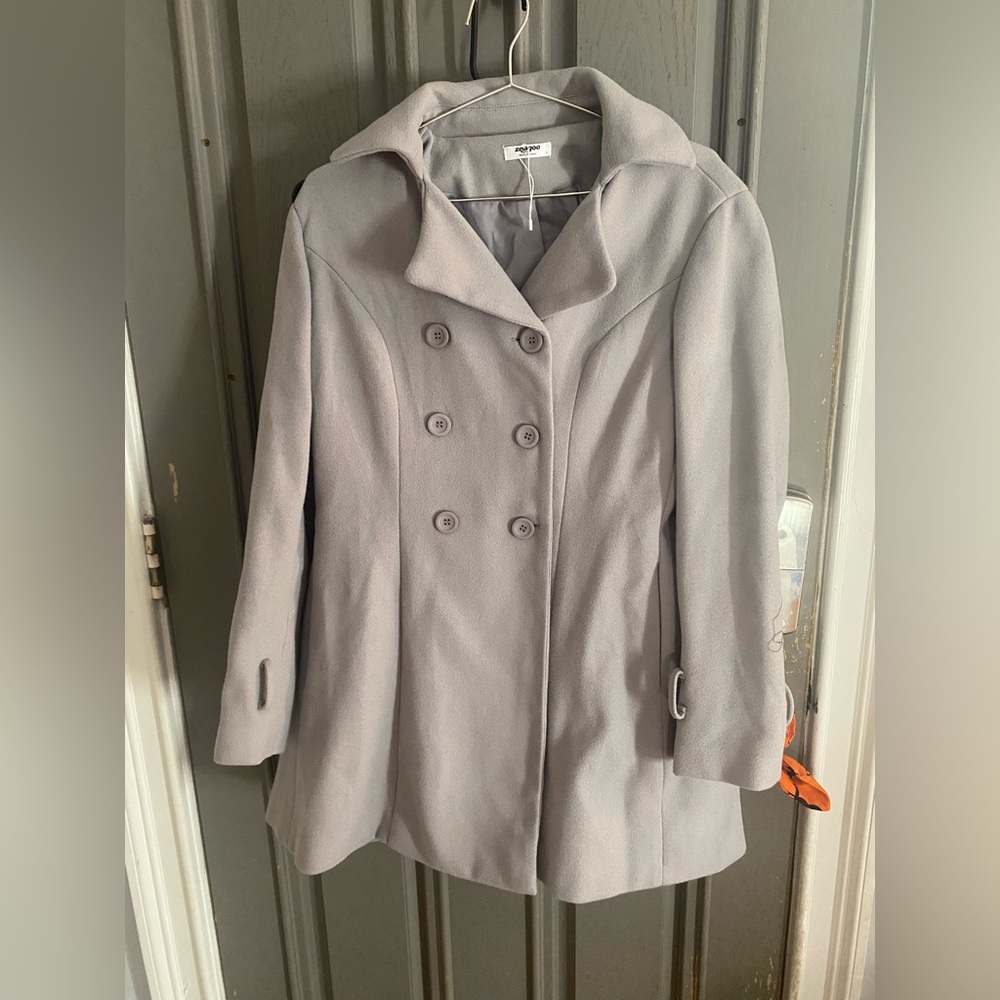 Light Gray Peacoat